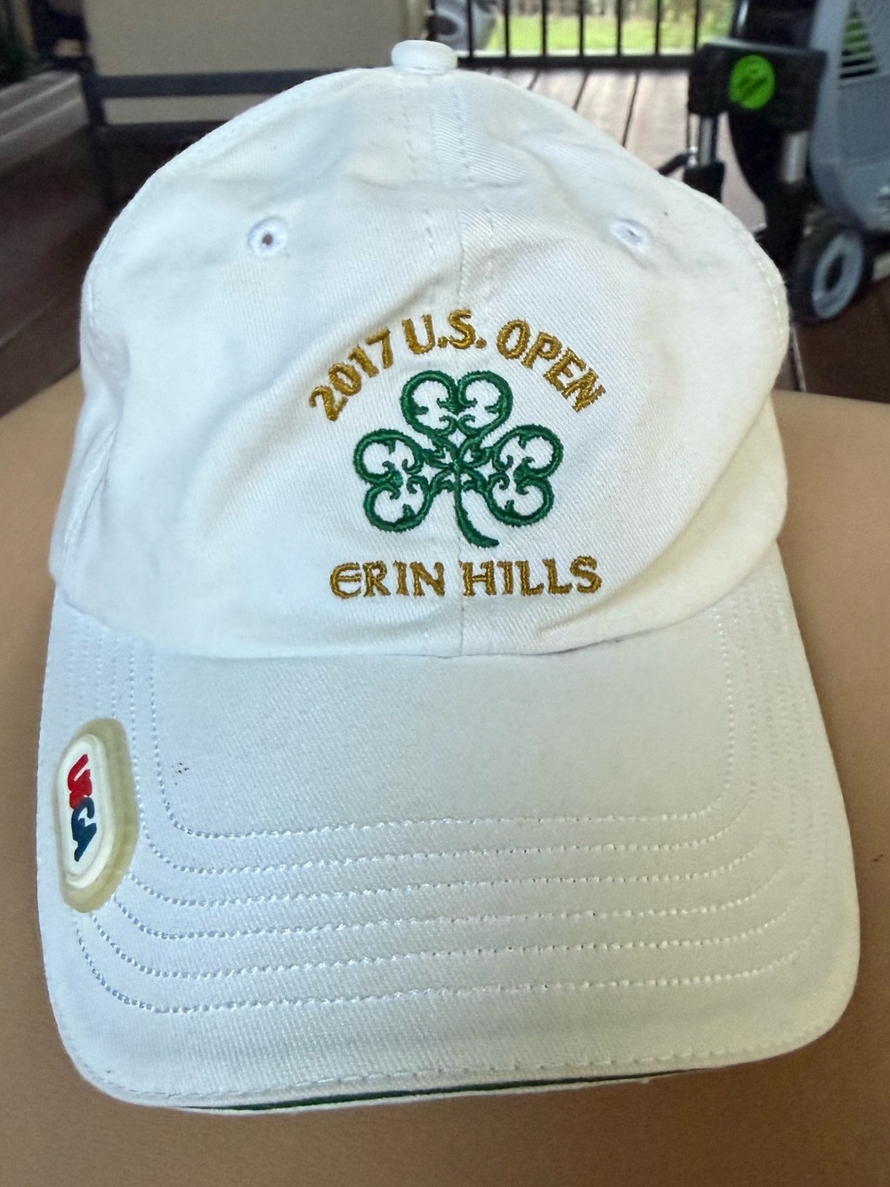 USGA Member Erin Hills US OPEN 2017 white Baseball Cap Hat Adjustable Golf